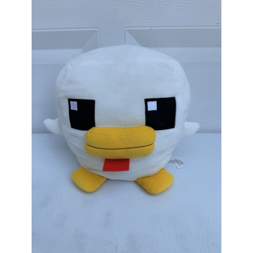 2022 Mattel Minecraft Cuutopia Chicken Plush 12” White Stuffed Animal Plush P16